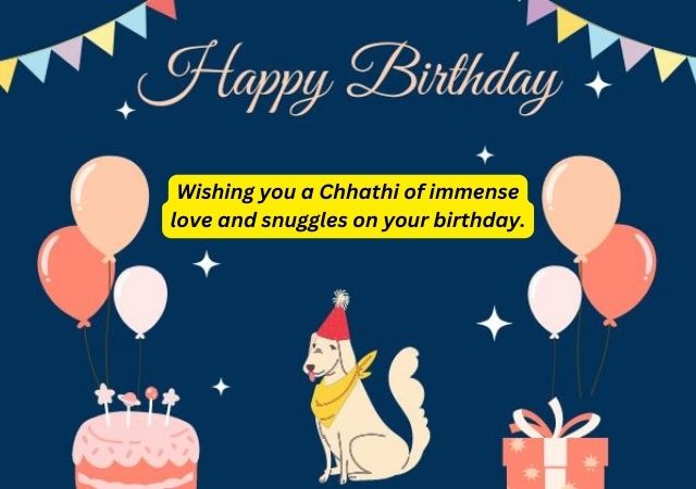 happy birthday wishes dog lover